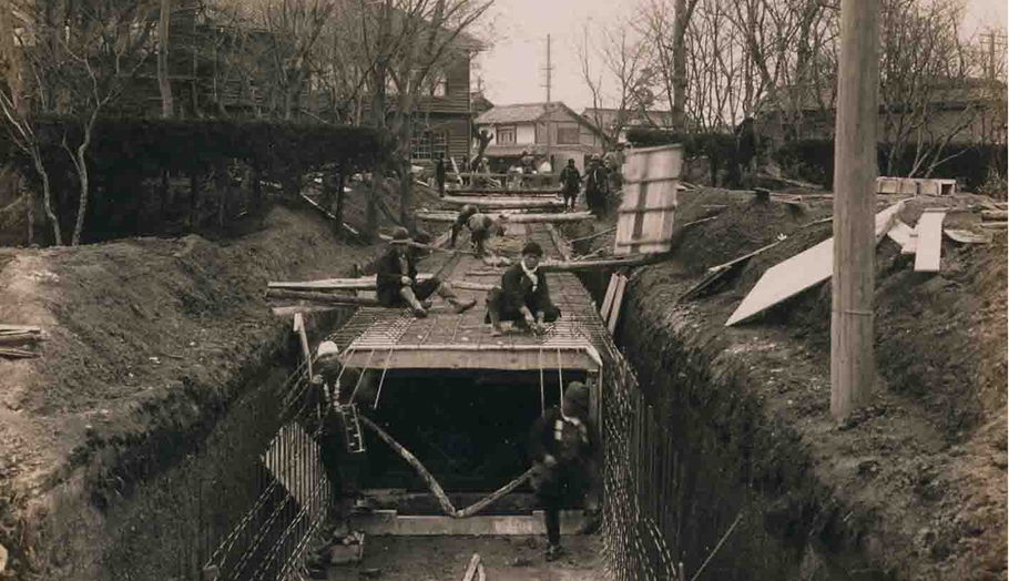 水路の歴史のイメージ