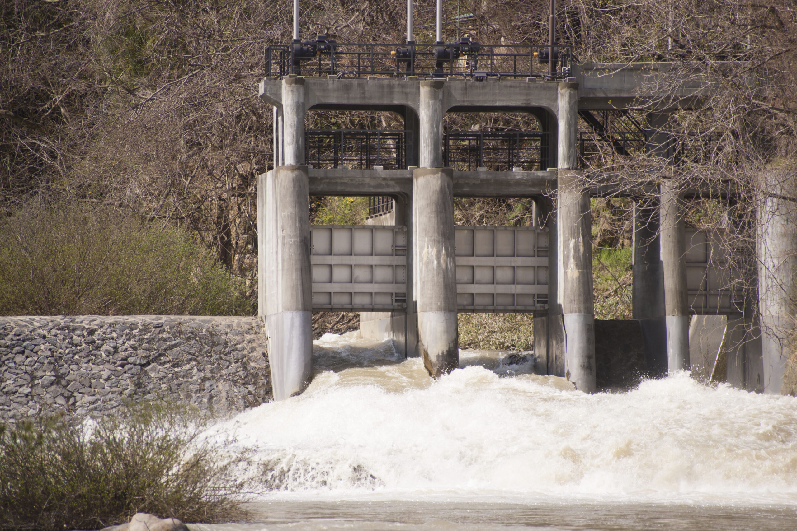私たちの原点「裾花頭首工」